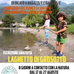 CORSO DI PESCA – CAMPO ESTIVO PER RAGAZZI E BAMBINI